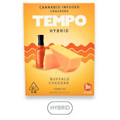 Tempo - Crackers - Buffalo Cheddar - Edible - 20pk - 100mg