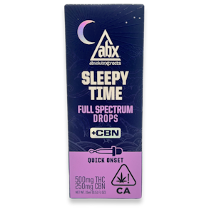 ABX - ABX - Full Spectrum Drops - Sleep Time CBN Drops - Tincture - 15ml