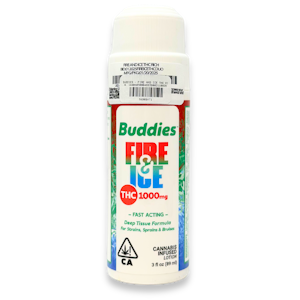 Buddies - Buddies - Fire and Ice THC Rich - Roll On - Topical - 3oz