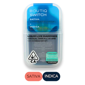 Boutiq - Boutiq - Live Resin Double - Starburst Diesel x Grape Popperz - RTU - 1.0g