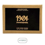 1904 - Live Hash Rosin - Grape Gas - RTU - 1.0g