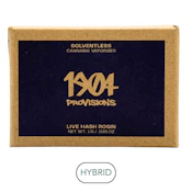 1904 - Live Hash Rosin - Jelly Donutz - RTU - 1.0g