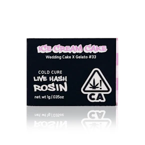 1904 PROVISIONS  - Concentrate - Ice Cream Cake - Live Rosin - 1G