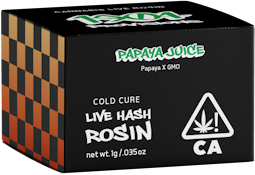 1904 Provisions - Live Hash Rosin - Papaya Juice - Concentrates - 1.0g