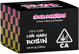 1904 Provisions - Live Hash Rosin - Sour Peaches - Concentrates - 1.0g