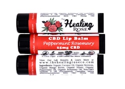 Peppermint Rosemary Lip Balm | CBD Lip Balm | 25mg CBD