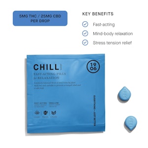 1906 - Chill 5mg Drops Pouch 2 Pack | 1906