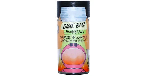 DIME BAG - Dime Bag - Blueberry Thunder Moonbeams Infused Pre-Rolls - 5ct