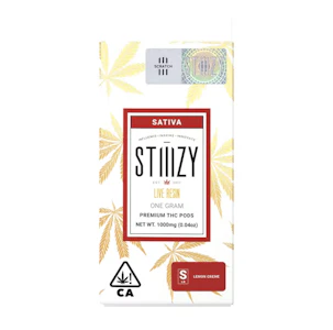 STIIIZY - Lemon Creme (S) | 1g Live Resin Pod |  STIIIZY