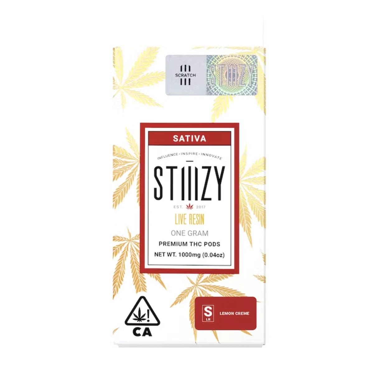 STIIIZY - Lemon Creme (S) | 1g Live Resin Pod |  STIIIZY Main Image