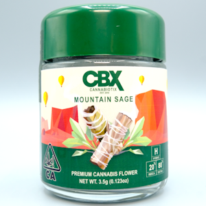 Cannabiotix - Mountain Sage 3.5g Jar - CBX