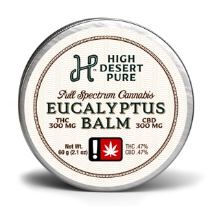 High Desert Pure | Eucalyptus Balm CBD 1:1 | 300mg