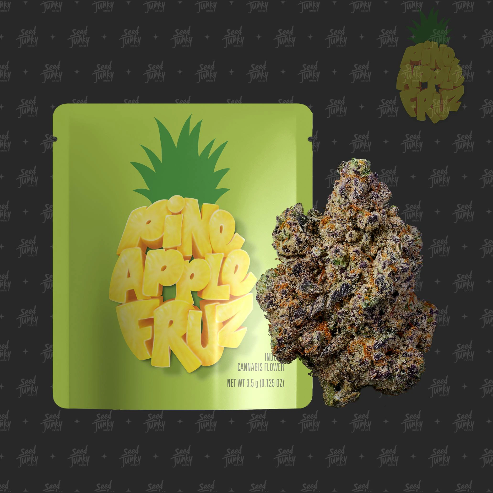 Seed Junky - Seed Junky - Flower - Pineapple Fruz - 3.5g Main Image