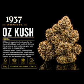 1937 | 3.5g Mylar | OZ Kush