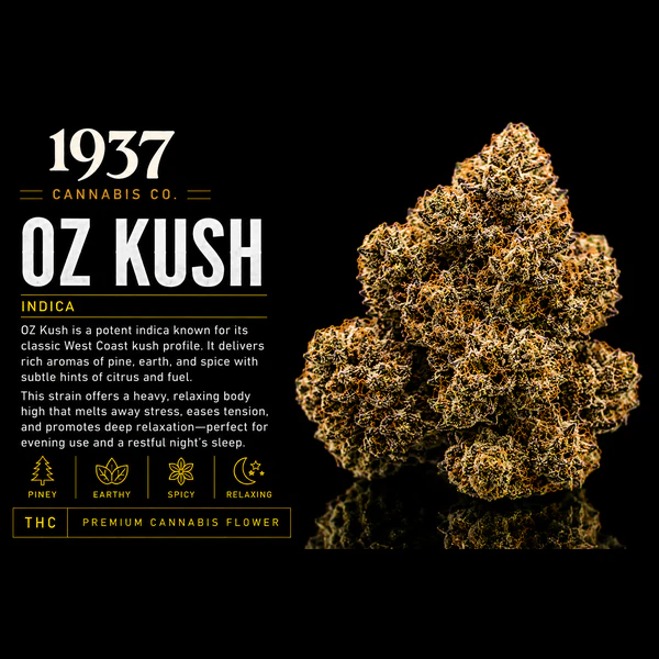 1937 - 1937 | 3.5g Mylar | OZ Kush Main Image
