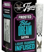 [Claybourne Co.] Frosted Flyers 2 Pack Prerolls - 1g - Blue Dream (S)