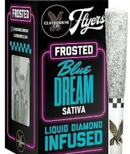 CLAYBOURNE CO. - [Claybourne Co.] Frosted Flyers 2 Pack Prerolls - 1g - Blue Dream (S)