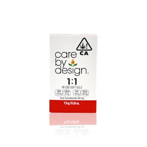 CARE BY DESIGN - CARE BY DESIGN - Capsule - 1:1 Soft Gel 10 Count - 10MG