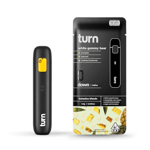 turn - Turn - white gummy bear (indica) / botanica blends / 1g disposable