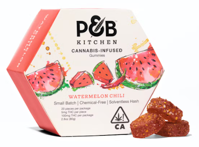 P&B Kitchen - Watermelon Chili Gummies 100mg