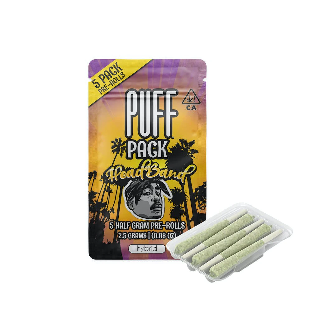 PUFF - PUFF Headband Pre-Roll 5-Pack 2.5g Main Image