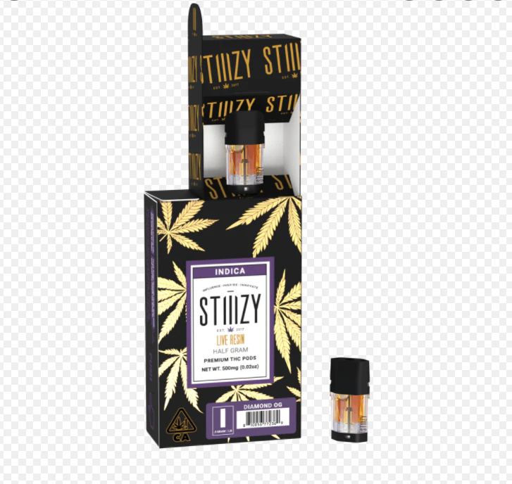 STIIIZY - Stiiizy - Diamond OG - 0.5g Live Resin Pod Main Image
