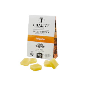 Chalice - Energy Tangerine 100mg Fruit Chew 10pk - Chalice