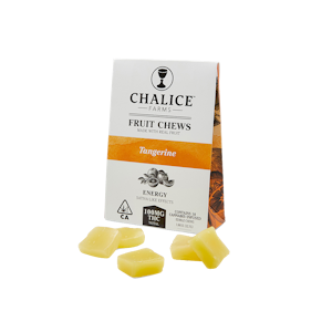 Chalice - Energy Tangerine 100mg Fruit Chew 10pk - Chalice