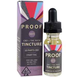 PROOF - 10:1 CBD Tinctures 15ml - Proof
