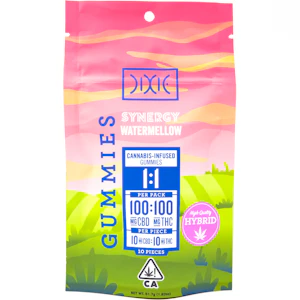 DIXIE - Synergy Watermellow 1:1 200mg 10 Pack Gummies - Dixie