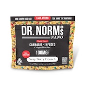 Dr. Norm's - 100mg NANO- Rice Krispy Treat Very Berry Crunch