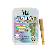West Coast Cure | Caribbean Breeze 3.25g (Hybrid) - Jefferey Infused Joints 5pk