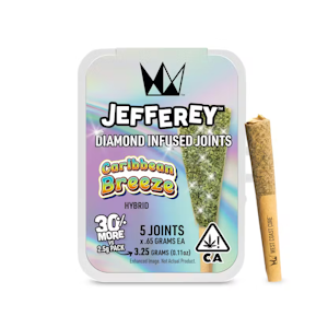 WEST COAST CURE - West Coast Cure | Caribbean Breeze 3.25g (Hybrid) - Jefferey Infused Joints 5pk