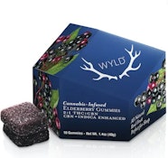 WYLD - Elderberry Gummies 2:1 THC:CBN - 10 Pack
