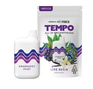 TEMPO - [Tempo] Live Resin All-In-One - 1g - Granddaddy Purp (I)