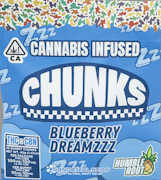  Humble Roots - CHUCKS - Blueberry Dreamzzz THC/CBN Gummies 100mg
