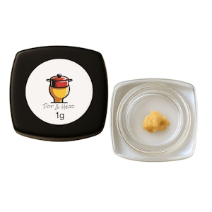 POT & HEAD - Pot & Head | Gush Mintz | Cold Cured | Live Rosin | 1g