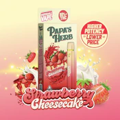 Papa's Herb - 1g AIO Vape - Strawberry Cheesecake