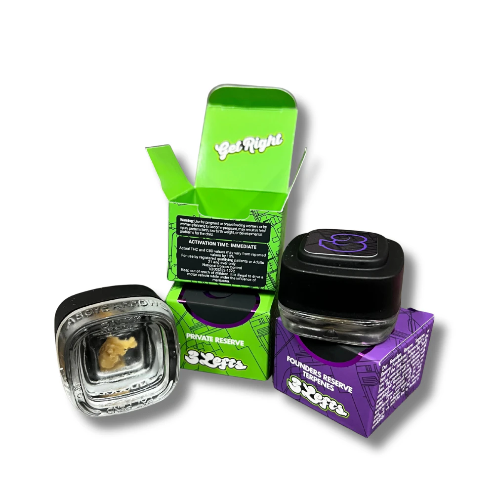 3 LEFTS - Purple Drank 1g Live Hash Rosin - 3LEFTS Main Image