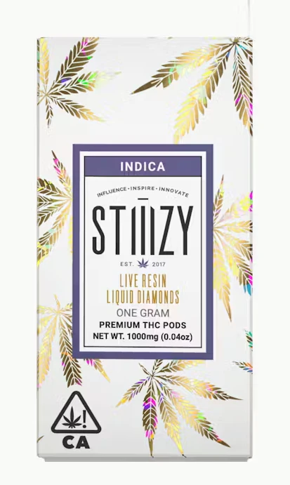 STIIIZY - Stiiizy Liquid Diamonds Pod 1g White Widow Main Image