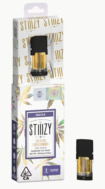 Liquid Diamonds Pod 1g Strawberry Shortcake