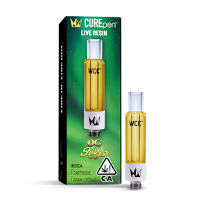 WCC | Vape Cartridge | Live Resin | CUREpen | OG Kush | 1g
