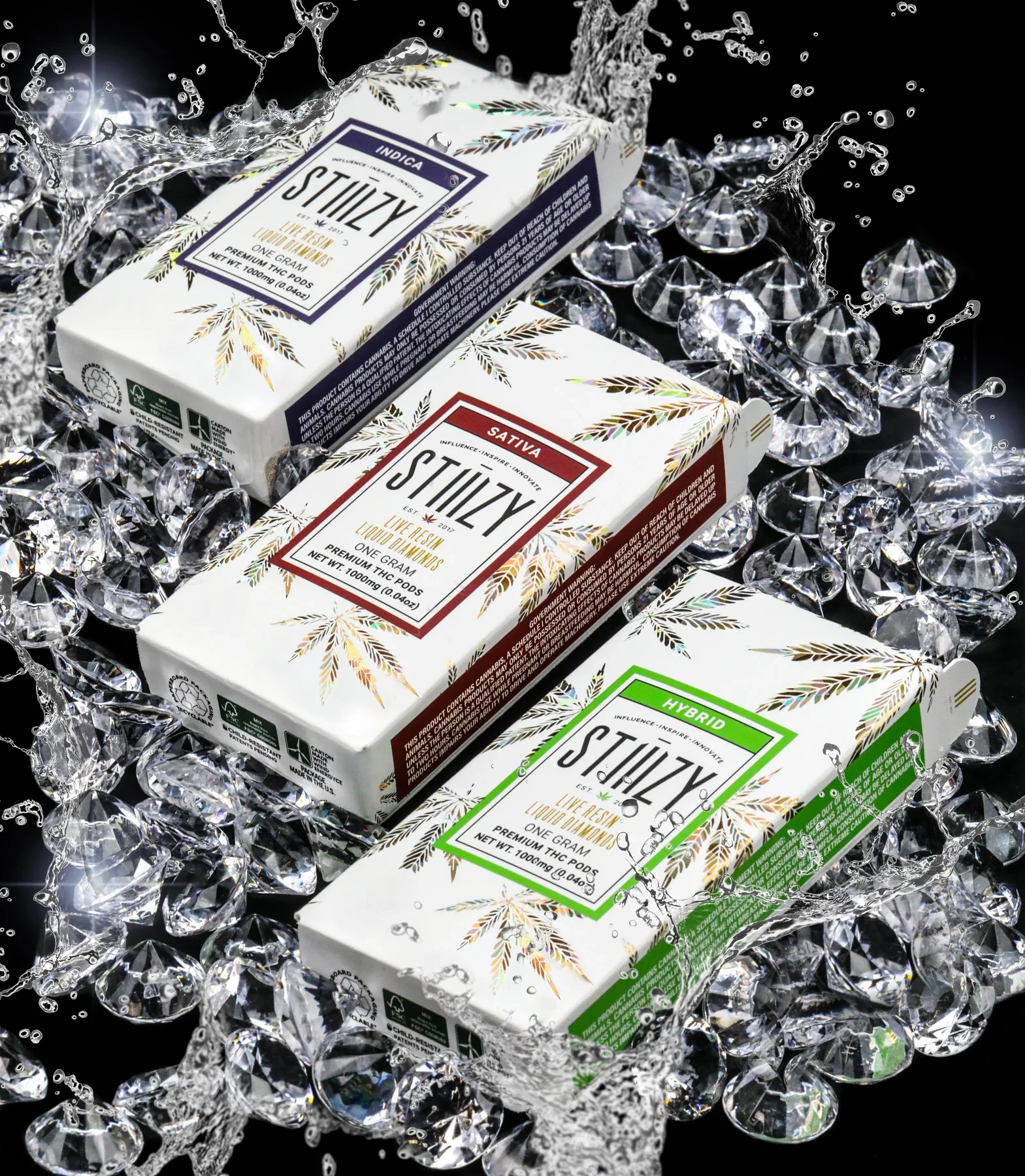 STIIIZY - [STIIIZY] Liquid Diamond Pod - 1g - Purple Haze (S) Main Image