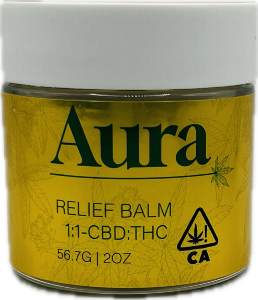 Aura - 1:1 CBD/THC - Relief Balm - 2oz - 250mg