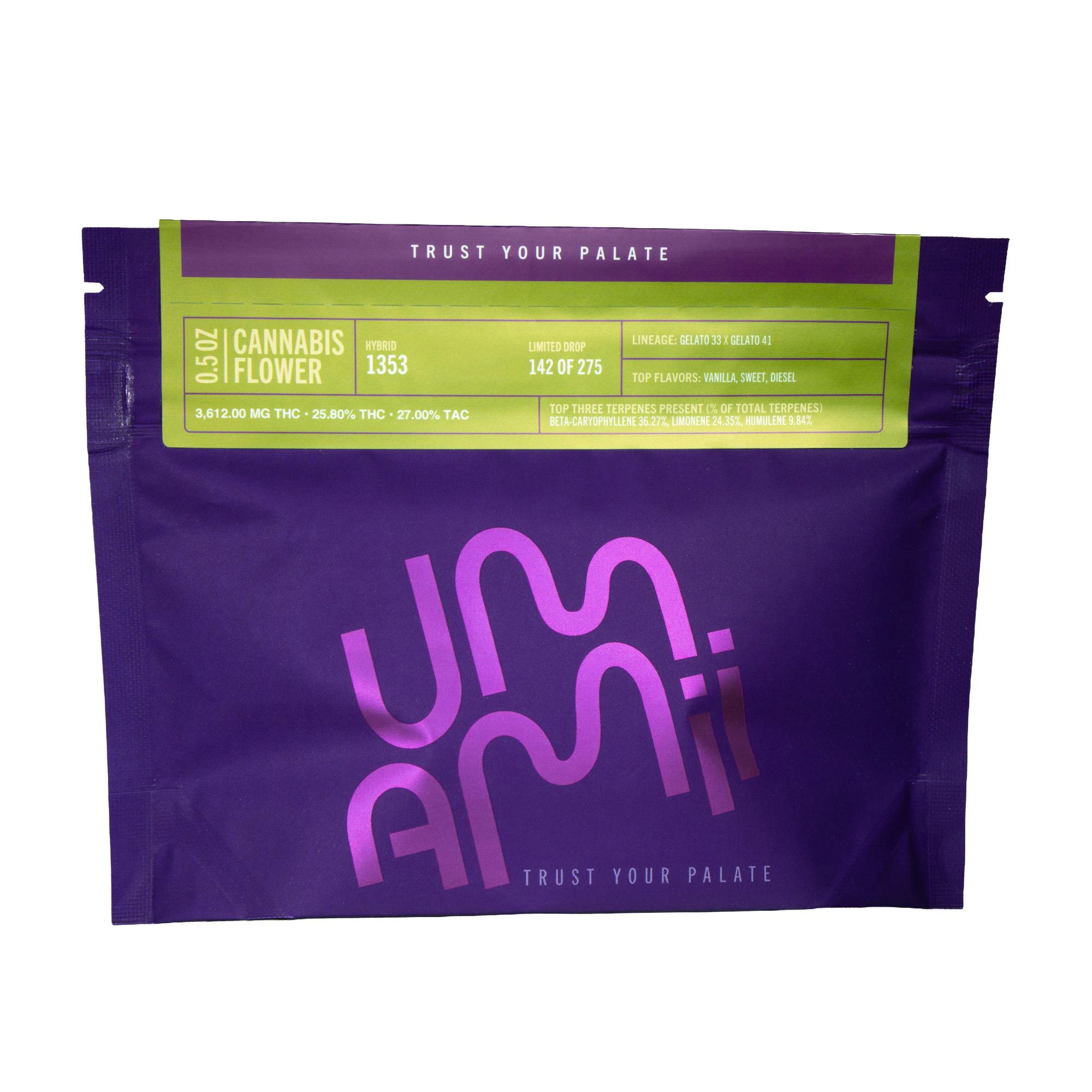 Umamii - Umamii - Blue Slushie - 21.70% THC - 14g - Dry Flower Main Image