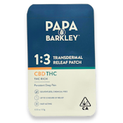 Papa & Barkley - THC Rich Releaf Patch 1:3 CBD/THC - Wellness - Single Patch