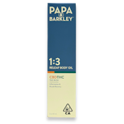 Papa & Barkley - Relief Body Oil - 1:3 CBD /THC - Wellness - 2oz