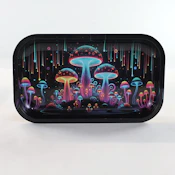 SirEEL | Neon Mushrooms Rolling Tray | 10.6" x 6.3"