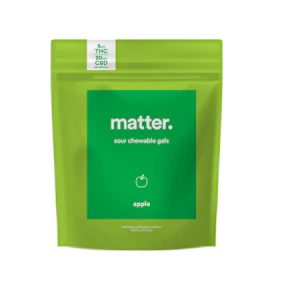 matter. - Matter | Apple Gummy Bites 1:4 (THC:CBD) | 100 mg
