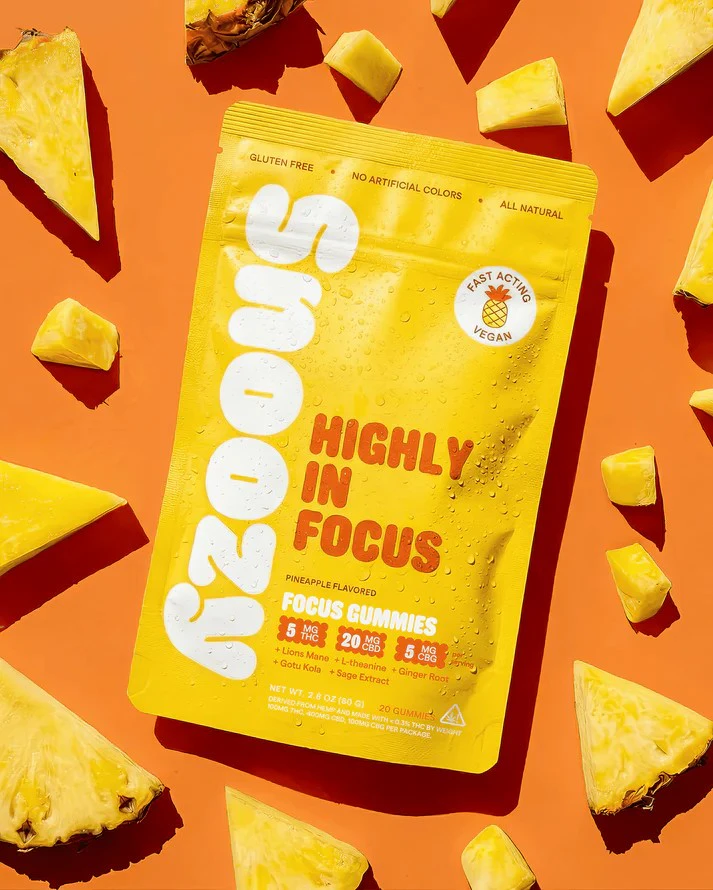 SNOOZY - Snoozy - Highly in Focus - Gummy - 20 x 5mg Main Image
